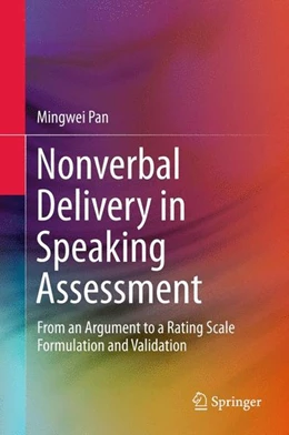 Abbildung von Pan | Nonverbal Delivery in Speaking Assessment | 1. Auflage | 2015 | beck-shop.de