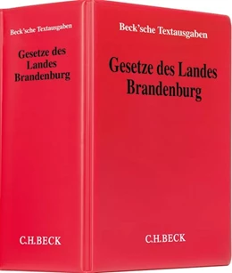 Abbildung von Gesetze des Landes Brandenburg | 77. Auflage | 2024 | beck-shop.de