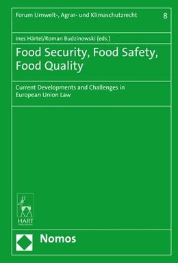 Abbildung von Härtel / Budzinowski | Food Security, Food Safety, Food Quality | 1. Auflage | 2017 | beck-shop.de