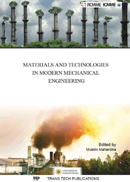 Abbildung von Mahardika | Materials and Technologies in Modern Mechanical Engineering | 1. Auflage | 2016 | Volume 842 | beck-shop.de