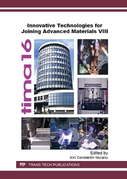 Abbildung von Murariu | Innovative Technologies for Joining Advanced Materials VIII | 1. Auflage | 2016 | Volume 1138 | beck-shop.de