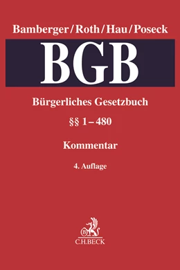 Abbildung von Bamberger / Roth | Bürgerliches Gesetzbuch: BGB, Band 1: §§ 1-480 | 4. Auflage | 2019 | beck-shop.de