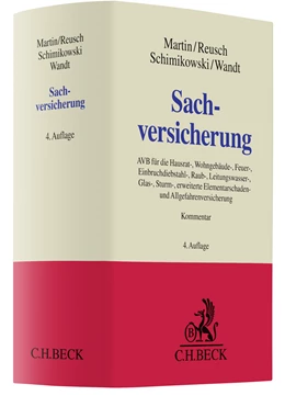 Abbildung von Martin / Reusch | Sachversicherung | 4. Auflage | 2022 | beck-shop.de