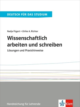 Abbildung von Wissenschaftlich arbeiten und schreiben. Lösungen und Praxishinweise | 1. Auflage | 2016 | beck-shop.de