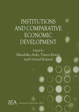Abbildung von Aoki / Roland | Institutions and Comparative Economic Development | 1. Auflage | 2016 | beck-shop.de