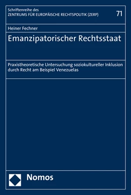 Abbildung von Fechner | Emanzipatorischer Rechtsstaat | 1. Auflage | 2016 | 71 | beck-shop.de