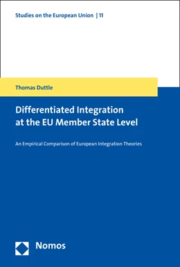 Abbildung von Duttle | Differentiated Integration at the EU Member State Level | 1. Auflage | 2016 | 11 | beck-shop.de