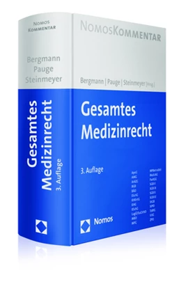 Abbildung von Bergmann / Pauge | Gesamtes Medizinrecht | 3. Auflage | 2018 | beck-shop.de