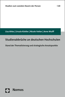 Abbildung von Ahles / Köstler | Studienabbrüche an deutschen Hochschulen | 1. Auflage | 2016 | beck-shop.de