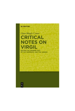 Abbildung von Conte | Critical Notes on Virgil | 1. Auflage | 2016 | beck-shop.de