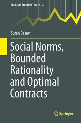 Abbildung von Basov | Social Norms, Bounded Rationality and Optimal Contracts | 1. Auflage | 2016 | beck-shop.de