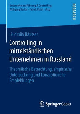 Abbildung von Häusser | Controlling in mittelständischen Unternehmen in Russland | 1. Auflage | 2016 | beck-shop.de