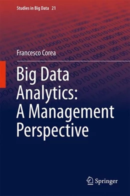 Abbildung von Corea | Big Data Analytics: A Management Perspective | 1. Auflage | 2016 | beck-shop.de