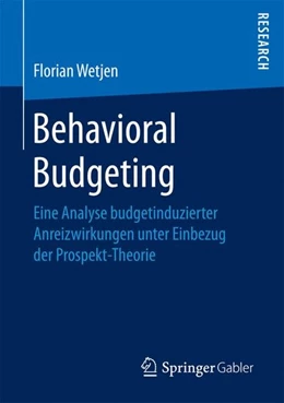 Abbildung von Wetjen | Behavioral Budgeting | 1. Auflage | 2016 | beck-shop.de