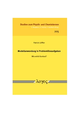Abbildung von Löffler | Modellanwendung in Problemlöseaufgaben -- Wie wirkt Kontext? | 1. Auflage | 2016 | 205 | beck-shop.de