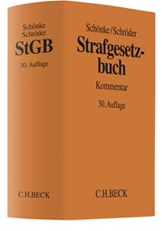 Strafgesetzbuch: StGB | Schönke / Schröder | 30., neu bearbeitete Auflage, 2018 | Buch (Cover)