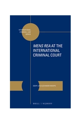 Abbildung von Knoops | <i>Mens Rea</i> at the International Criminal Court | 1. Auflage | 2016 | 10 | beck-shop.de