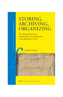 Abbildung von Goeing | Storing, Archiving, Organizing | 1. Auflage | 2016 | 56 | beck-shop.de
