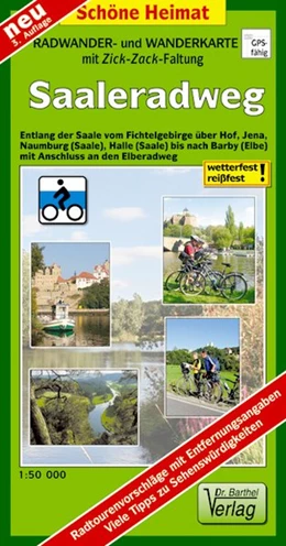 Abbildung von Saale-Radwanderweg 1 : 50 000 | 3. Auflage | 2016 | beck-shop.de
