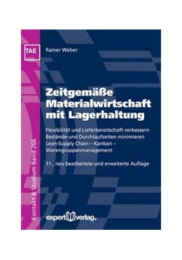 Abbildung von Weber | Zeitgemäße Materialwirtschaft mit Lagerhaltung | 11. Auflage | 2016 | beck-shop.de