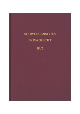 Abbildung von Schweizerisches Privatrecht, Band III/2: Familienrecht. Teilband 2 | 1. Auflage | 1992 | beck-shop.de