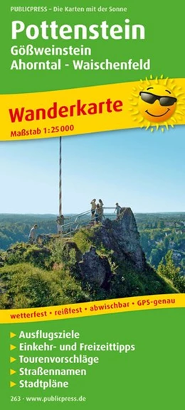 Abbildung von Wanderkarte Pottenstein, Gößweinstein - Ahorntal - Waischenfeld 1 :25 000 | 1. Auflage | 2007 | beck-shop.de
