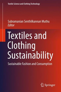 Abbildung von Muthu | Textiles and Clothing Sustainability | 1. Auflage | 2016 | beck-shop.de