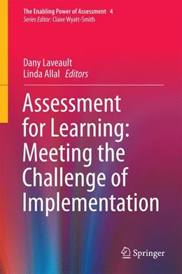 Abbildung von Laveault / Allal | Assessment for Learning: Meeting the Challenge of Implementation | 1. Auflage | 2016 | beck-shop.de