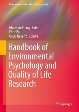 Abbildung von Fleury-Bahi / Pol | Handbook of Environmental Psychology and Quality of Life Research | 1. Auflage | 2016 | beck-shop.de
