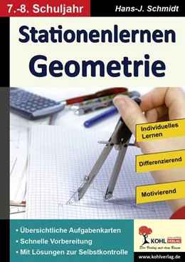 Abbildung von Schmidt | Stationenlernen Geometrie / Klasse 7-8 | 2. Auflage | 2014 | beck-shop.de