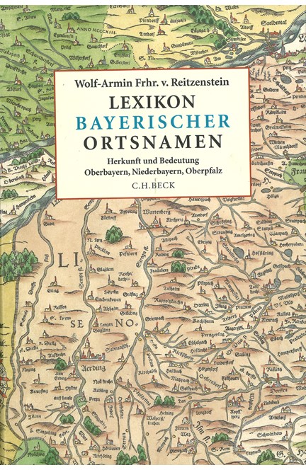 Cover: Wolf-Armin Freiherr von Reitzenstein, Lexikon bayerischer Ortsnamen