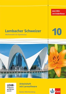 Abbildung von Lambacher Schweizer Mathematik 10. Arbeitsheft plus Lösungen und Lernsoftware Klasse 10. Ausgabe Baden-Württemberg | 1. Auflage | 2016 | beck-shop.de