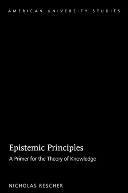 Abbildung von Rescher | Epistemic Principles | 1. Auflage | 2016 | beck-shop.de