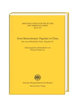Abbildung von Walravens | Ernst Boerschmann: Pagoden in China | 1. Auflage | 2016 | beck-shop.de