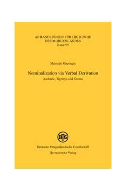 Abbildung von Mazengia | Nominalization via Verbal Derivation | 1. Auflage | 2016 | beck-shop.de