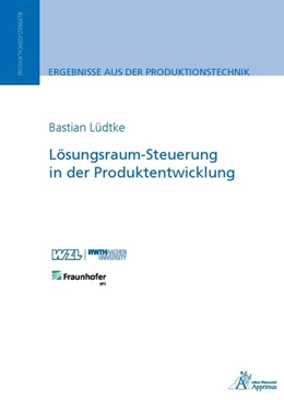 Abbildung von Lüdtke | Lösungsraum-Steuerung in der Produktentwicklung | 1. Auflage | 2016 | beck-shop.de