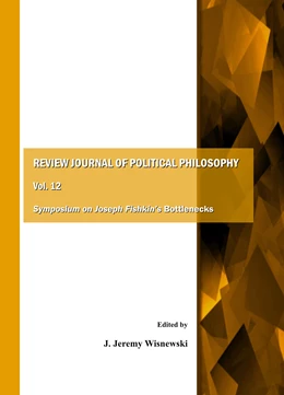 Abbildung von Wisnewski | Review Journal of Political Philosophy Vol. 12 | 1. Auflage | 2016 | beck-shop.de