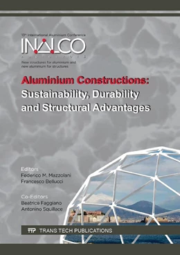Abbildung von Mazzolani | Aluminium Constructions: Sustainability, Durability and Structural Advantages | 1. Auflage | 2016 | beck-shop.de