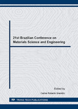 Abbildung von Grandini | 21st Brazilian Conference on Materials Science and Engineering | 1. Auflage | 2016 | beck-shop.de