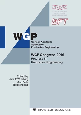 Abbildung von Wulfsberg / Fette | WGP Congress 2016 | 1. Auflage | 2016 | beck-shop.de