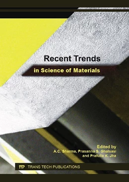Abbildung von Sharma / Ghalsasi | Recent Trends in Science of Materials | 1. Auflage | 2016 | beck-shop.de