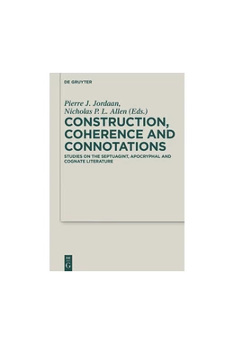 Abbildung von Jordaan / Allen | Construction, Coherence and Connotations | 1. Auflage | 2016 | beck-shop.de