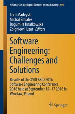 Abbildung von Madeyski / Smialek | Software Engineering: Challenges and Solutions | 1. Auflage | 2016 | beck-shop.de