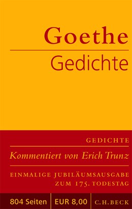 Cover: Goethe, Johann Wolfgang, Gedichte