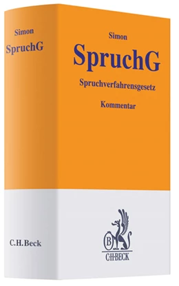 Abbildung von Simon | Spruchverfahrensgesetz: SpruchG | 1. Auflage | 2007 | beck-shop.de