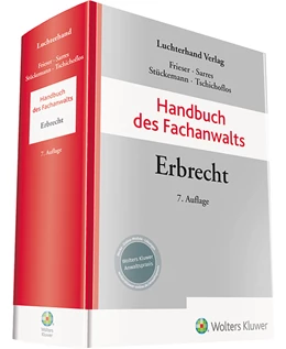 Abbildung von Frieser / Sarres | Handbuch des Fachanwalts Erbrecht | 7. Auflage | 2019 | beck-shop.de