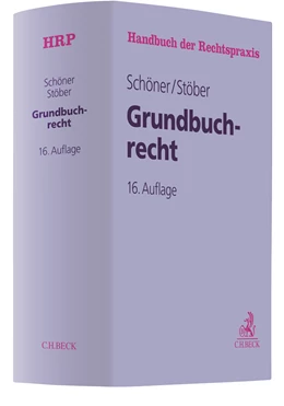 Abbildung von Schöner / Stöber | Grundbuchrecht | 16. Auflage | 2020 | Band 4 | beck-shop.de