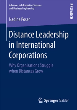 Abbildung von Poser | Distance Leadership in International Corporations | 1. Auflage | 2016 | beck-shop.de