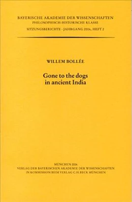 Abbildung von Bollée, Willem | Gone to the dogs in ancient India | 1. Auflage | 2006 | Heft 2006/2 | beck-shop.de