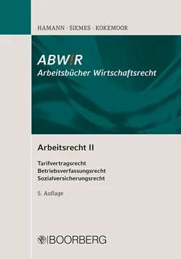 Abbildung von Hamann / Siemes | Arbeitsrecht II | 5. Auflage | 2016 | beck-shop.de